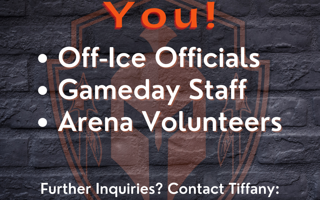 Off-Ice Officials, Volunteers, Wanted for 2022-23 Season
