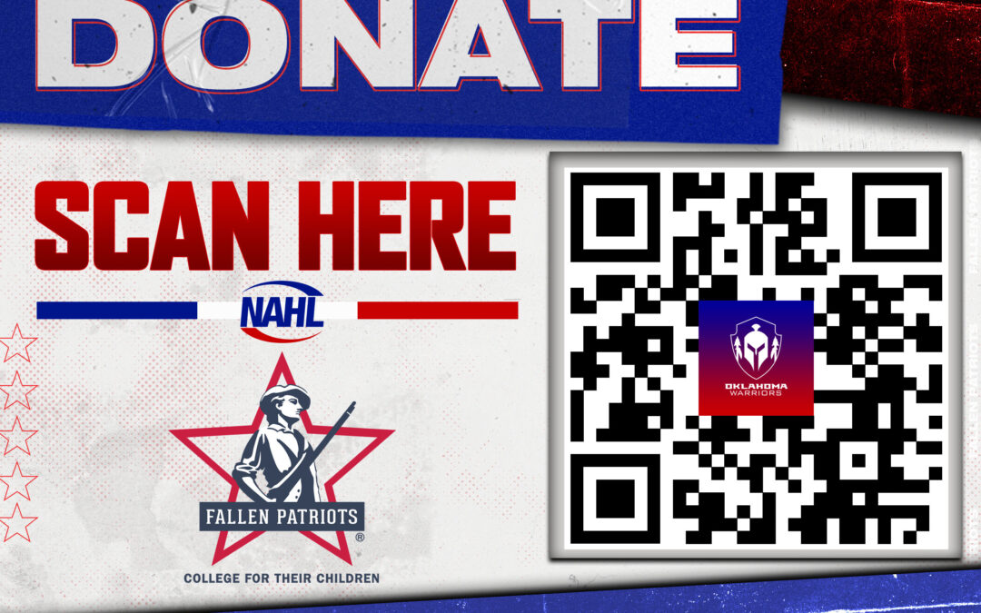 Warriors Join NAHL in Supporting Children of Fallen Patriots Foundation