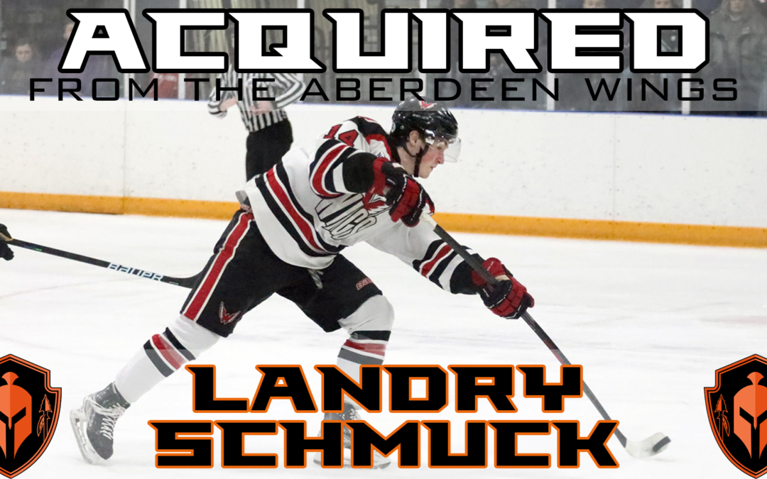 Warriors Acquire Landry Schmuck From The Aberdeen Wings