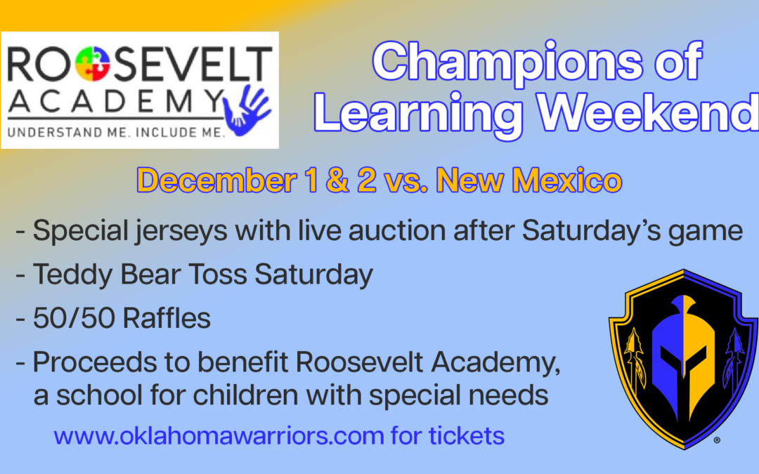 Warriors Team Up for Champions of Learning Weekend